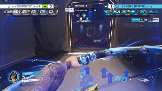 Houston Outlaws vs London Spitfire | Stage 4 Week 3 Day 3 - Overwatch League S2 Highlights смотреть онлайн