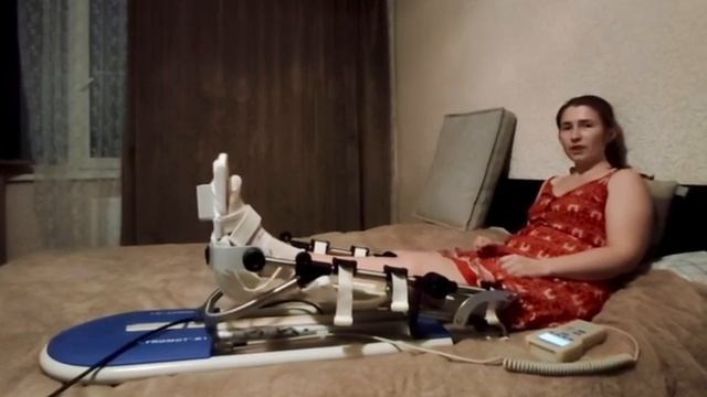 Отзыв Марии о занятиях на Артромот к1 после реконструкции медиальной связки. смотреть онлайн
