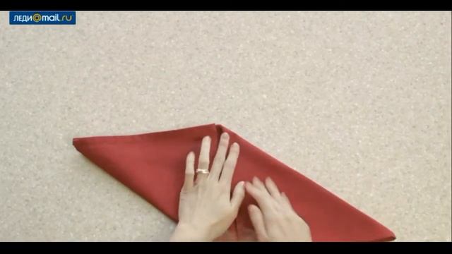 Несколько способов красиво сложить салфетку смотреть онлайн