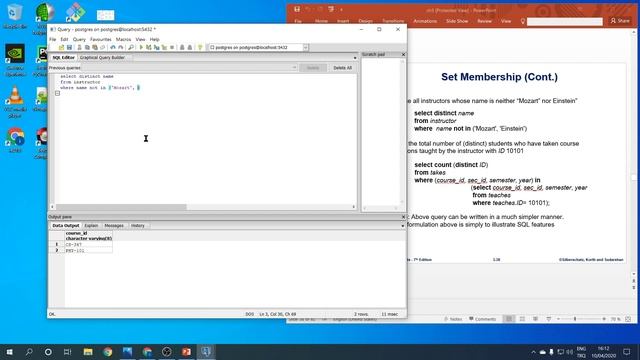 Nested Subqueries - 1 смотреть онлайн