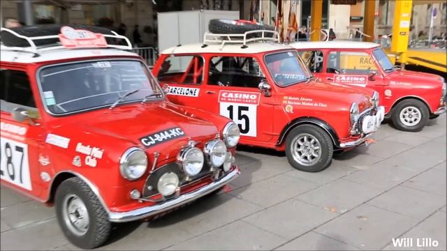 Rally Montecarlo 2014 - Lotus Elan, Renault Alpine A310, Porsche 911... смотреть онлайн