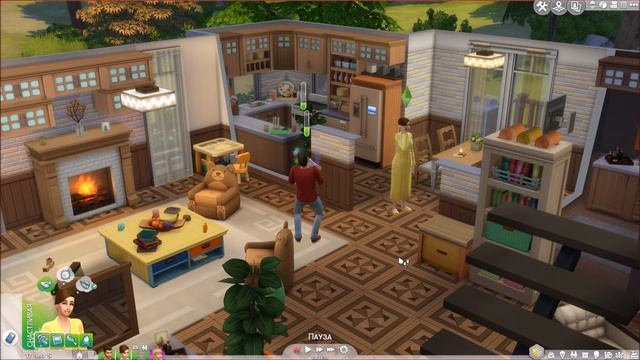 THE SIMS 4 РОДИТЕЛИ: СЕМЕЙКА ПИРСОН #1: КЕССИ И КЕВИН - НАСТОЯЩИЕ РОДИТЕЛИ! krisplays смотреть онлайн