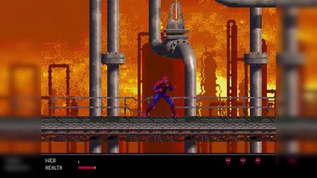 The Amazing Spider-Man Web of Fire - Level 3 (SEGA 32X Walkgthrough) смотреть онлайн