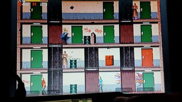 Retroid Pocket 2+ to TV, Playing Elevator Action Returns using MAME4droid смотреть онлайн