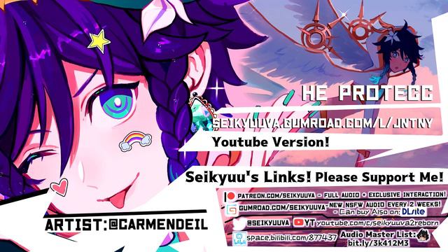 [Genshin Impact ASMR] - Cute Venti Protects You! смотреть онлайн