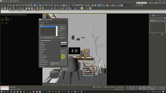 God Rays | V-ray volumetric light in 3DsMax смотреть онлайн