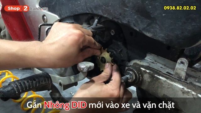 Thay NSD DID Thái cho Honda Wave tại Shop2banh смотреть онлайн