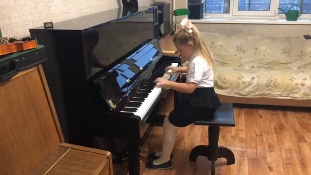 Этюд А.Лешгорн соч. 65 № 40, исполняет Маша Костюкова смотреть онлайн