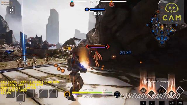 Paragon BETA - GTX 750 ti - i3 4150 - 8GB RAM - 1080p - 900p - 720p смотреть онлайн