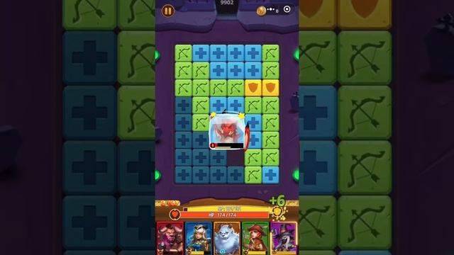 Cube Heroes - Blast Empire Puzzle RPG F1_20s_9b16 #Shorts смотреть онлайн