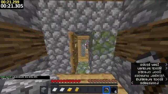 Minecraft Speedrun - 0:33 Nether Enter (Set Seed Glitchless) смотреть онлайн
