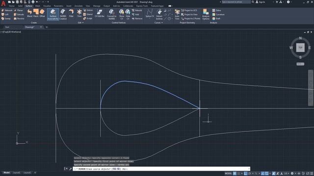 AutoCAD 3D, 3D Modeling, how to drawing 3D spoon, Basic tutorial, sketches смотреть онлайн