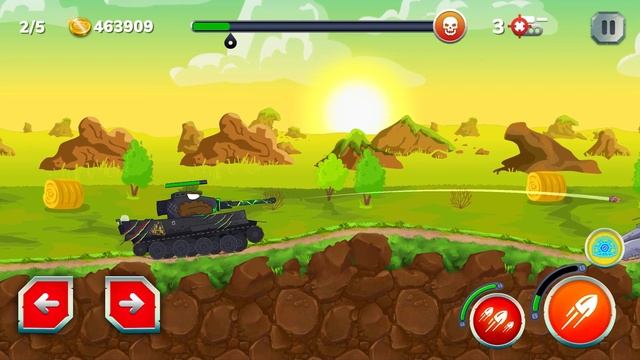 Танки Gerand - Гнутые дула #5 Тигр против Босса. Горный Хребет с Геранд на Машинки Кида