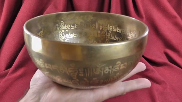 Поющая чаша Премиум Ваджра 17,5 см, Ля# 228 Гц, Ми 664 Гц смотреть онлайн