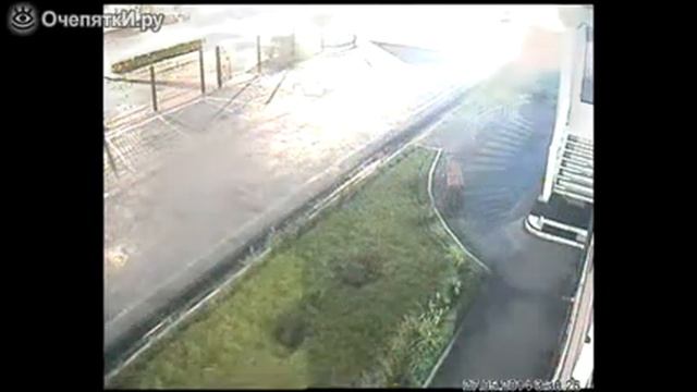 Камера зафиксировала привидение!