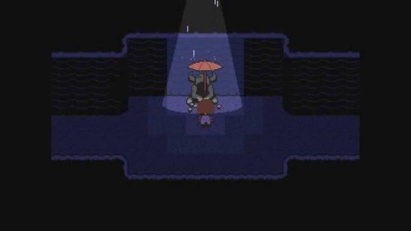 Undertale - Memory OST Animated Desktop 1 Hour Loop Extended (Haunted Melody / Umbrella Statue Song