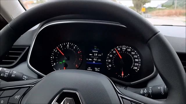 RENAULT CLİO 1.0 SCE PERFORMAS VE YAKIT TÜKETİMİ смотреть онлайн
