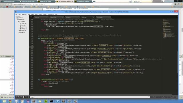 Scrapy Tutorial Part 7 смотреть онлайн