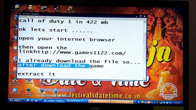 Download call of duty 1 in 422 mb .......... Full video with installation and gameplay смотреть онлайн