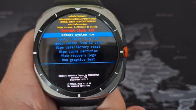 SAMSUNG GALAXY WATCH ULTRA! ЧИСТИМ  СИСТЕМНЫЙ КЭШ!
