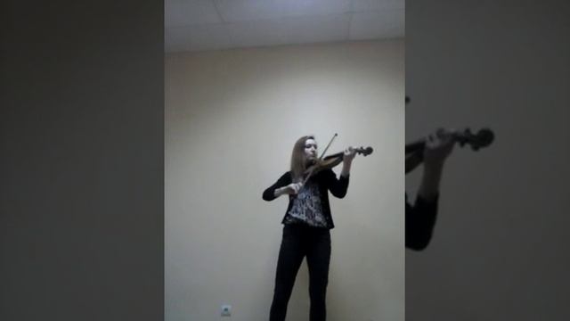 Johann Sebastian Bach.  Sonata 1. Adajio. Незнанова Надежда