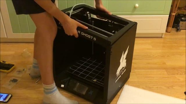 Наконец-то! Обзор flying bear ghost 5 или как собрать 3д принтер. смотреть онлайн