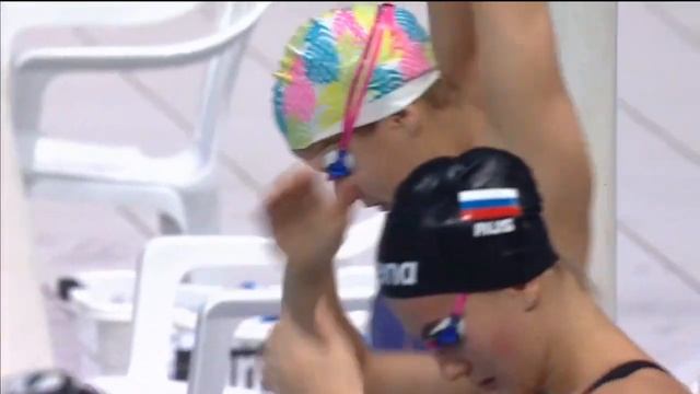 Мария Каменева выигрывает 50 м Вольный стиль Женщины смотреть онлайн