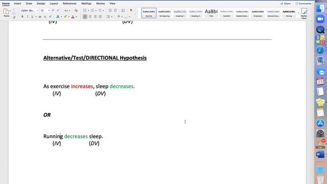 Research Question, Null Hypothesis & Directional Hypothesis (Independent and Dependent Variables) смотреть онлайн
