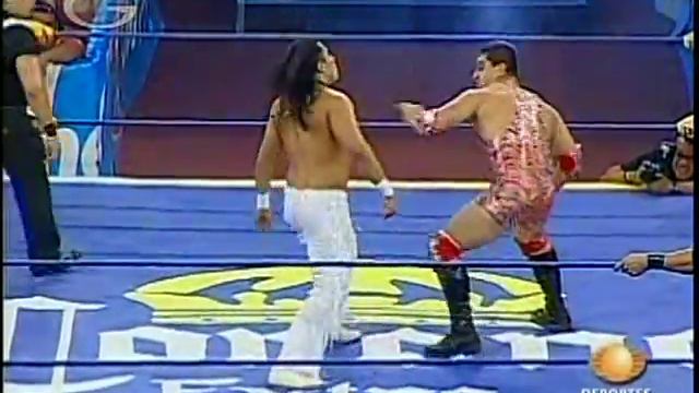 AAA - Silver King vs. Joe Líder vs. Elegido vs. Alan Stone, 2009/03/15 [Rey de Reyes semifinal] смотреть онлайн