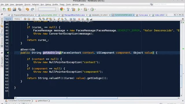 autocomplete con Primefaces смотреть онлайн