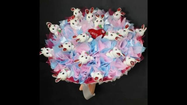 букет из игрушек пошагово смотреть онлайн