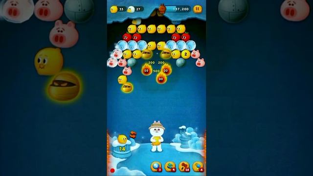 LINE Bubble 2 level 741 смотреть онлайн
