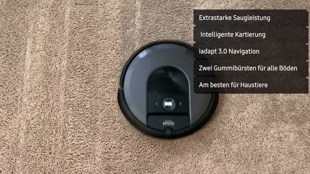 Saugroboter iRobot Roomba i7 | Deutsch смотреть онлайн