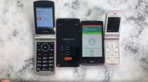 Many Only Real Calls/ Flip Phones TeXet TM-404, Samsung SGH-E420/ Phone Inspection