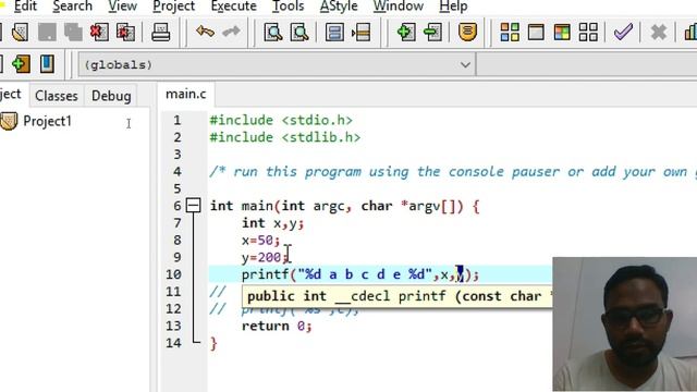 008 Format Specifiers in C смотреть онлайн