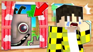 РЕБЕНОК ЗА ОКНОМ уже РЯДОМ в майнкрафт ! У тебя 5 МИНУТ чтобы спрятаться THE BABY FROM THE WINDOW