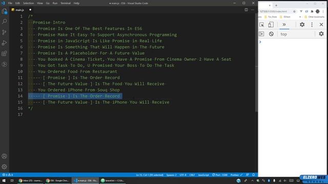 Learn ECMAScript 6 in Arabic #45 - Promise Intro And Discussions смотреть онлайн