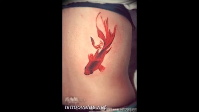The meaning of a gold fish tattoo - history of drawing and photos of tattoos for tattoovalue.net смотреть онлайн