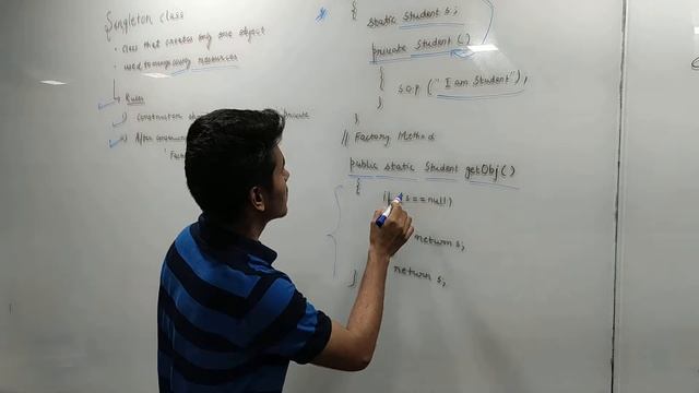 Singleton concept in java смотреть онлайн