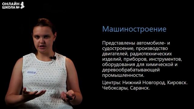 Волго-Вятский район. Видеоурок 18. География 9 класс смотреть онлайн