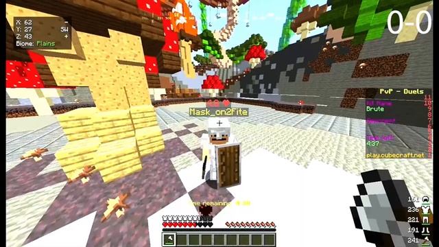 Minecraft: Java player vs Bedrock pro (ft. Mask on2Fite) смотреть онлайн