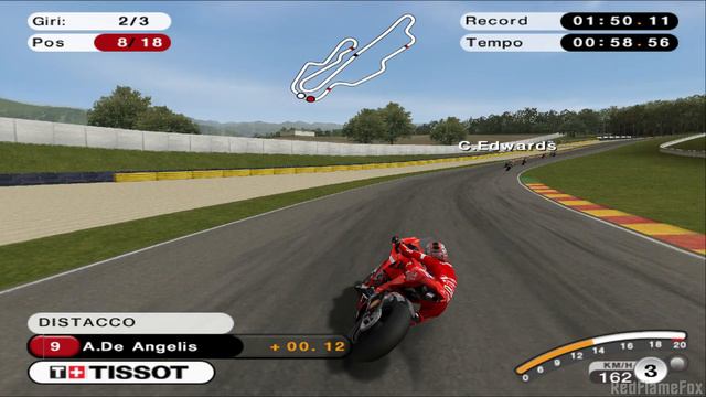 Marco Melandri (Ducati) in MUGELLO, Italy - MotoGP 08 [PCSX2] смотреть онлайн