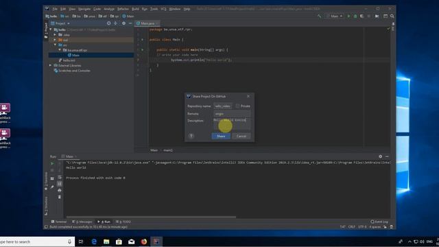 RPR/RS: IntelliJ IDEA instalacija i rad s Git-om смотреть онлайн