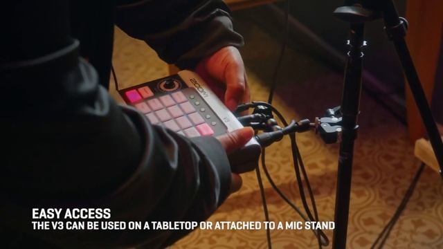 Zoom V3 Vocal Processor, for Streaming, Recording, and Live Performance смотреть онлайн