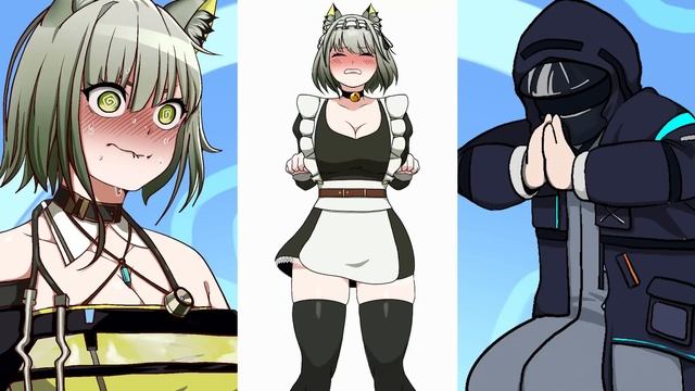 Kal'tsit Sad cat dance ｜明日方舟Arknights｜凯尔希，女仆装拜托了！ смотреть онлайн