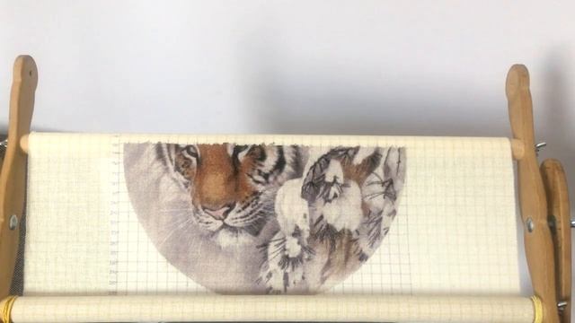 #175. ТИГР В СТИЛЕ ГУНБИ /Иволга/ 2 ряда продвижения. Более ПОЛОВИНЫ готово. смотреть онлайн