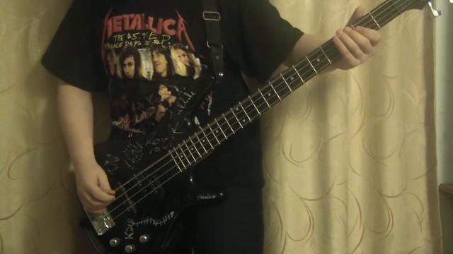 Jason Newsted-bass solos cover by ilya Sverdlov смотреть онлайн