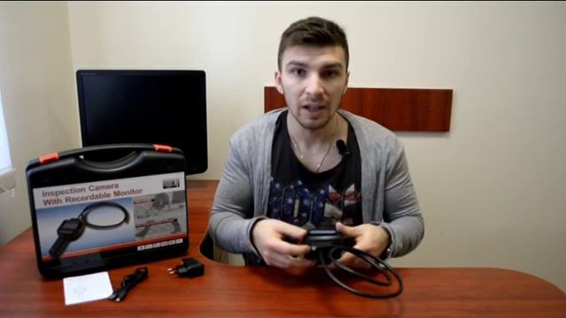 Бюджетная 2.7 дюймовая инспекционная камера - эндоскоп с записью на SD карту памяти (модель KY-2722