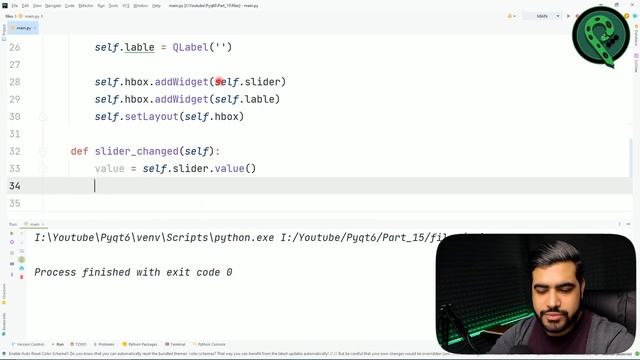 قسمت پانزدهم آموزش Pyqt6 ( Qslider به همراه پروژه QT Designer) смотреть онлайн