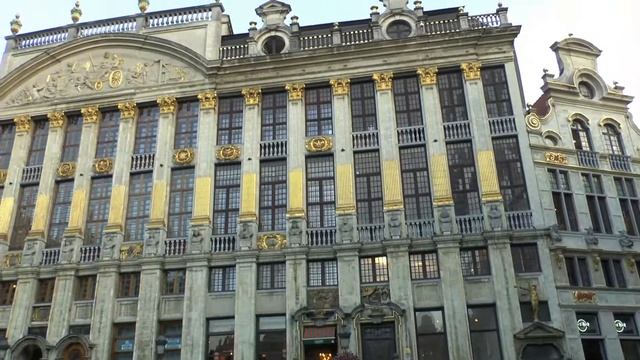 Grand-Place de Bruxelles Belgium. The most beautiful square in the world. смотреть онлайн